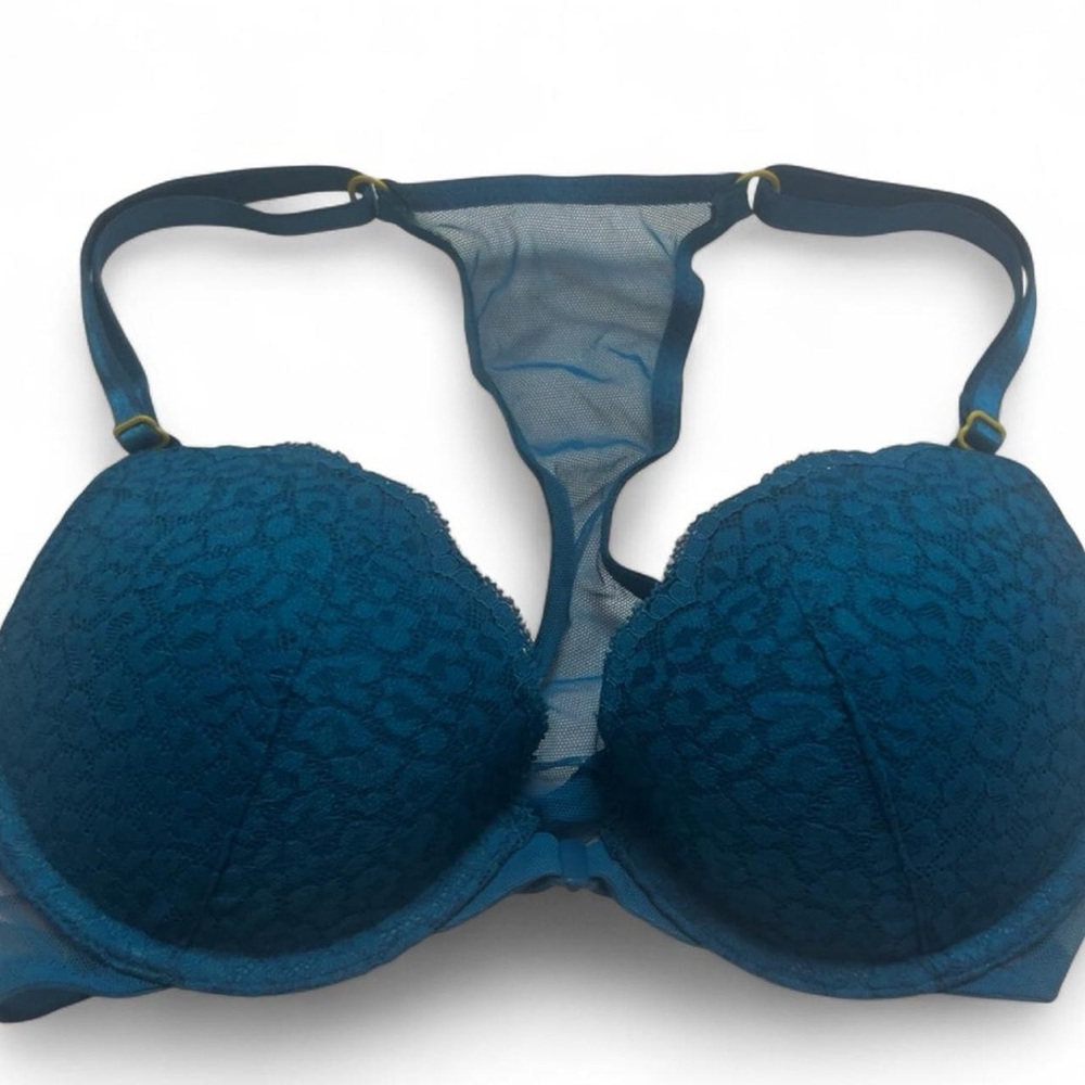 Victoria's Secret Teal Lace Bra
